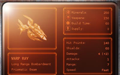 Starcraft2 Protoss Warpray
